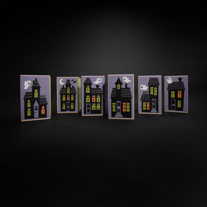 Uncle Goose Environments Halloween Blocks for wholesale by Uncle Goose