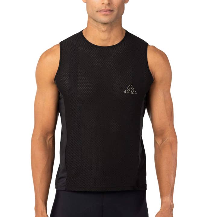 Zwarte Pro Hardloopbasislaag voor Heren voor wholesale door Runners Essentials by Without Limits