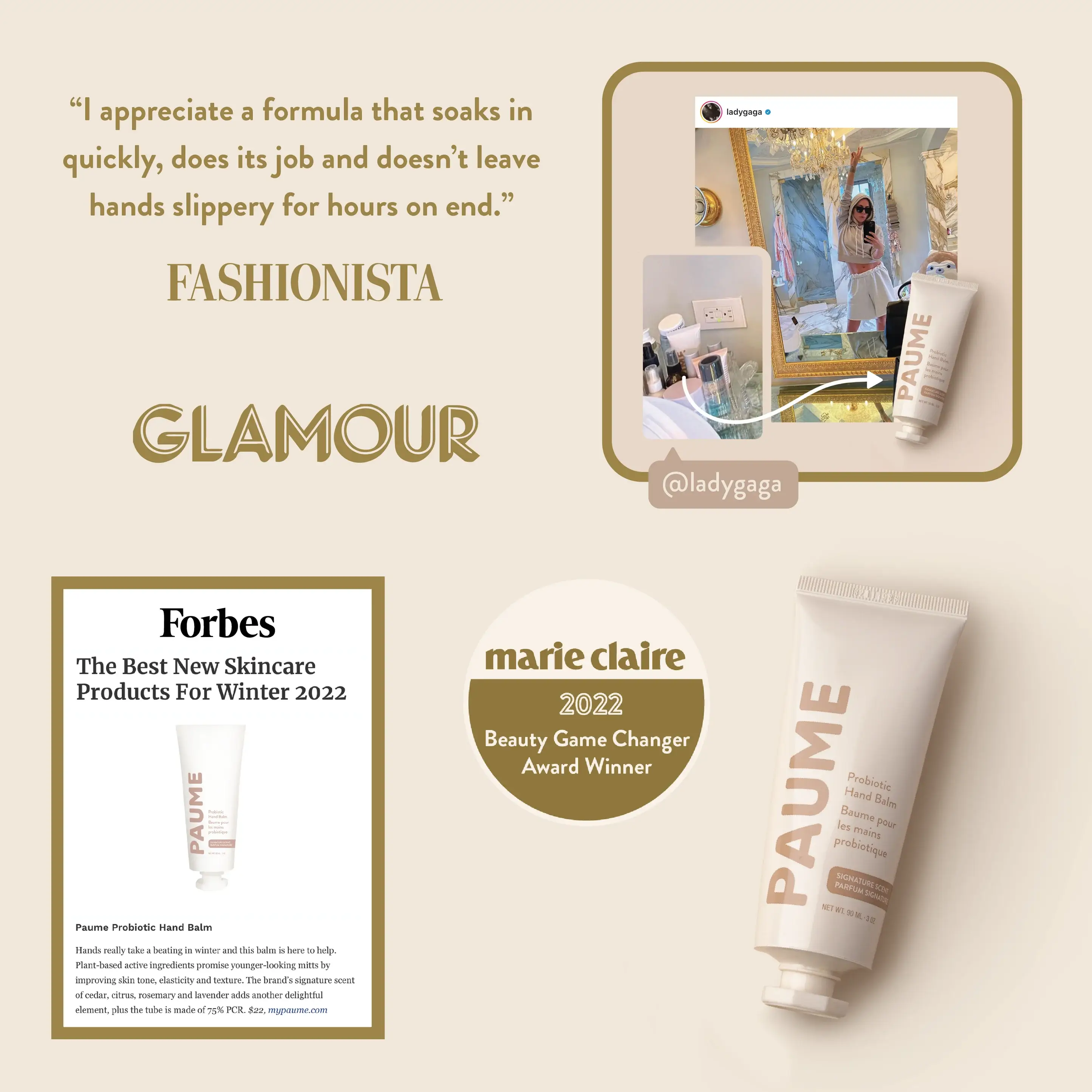 PAUME - Wholesale Hand Cream/Lotion - Probiotic Hand Balm8