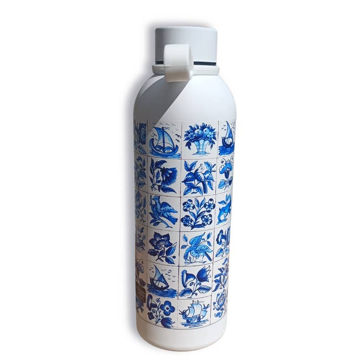 Terra Lusa - Wholesale Water Bottle - Tile Figure Thermal Bottle3