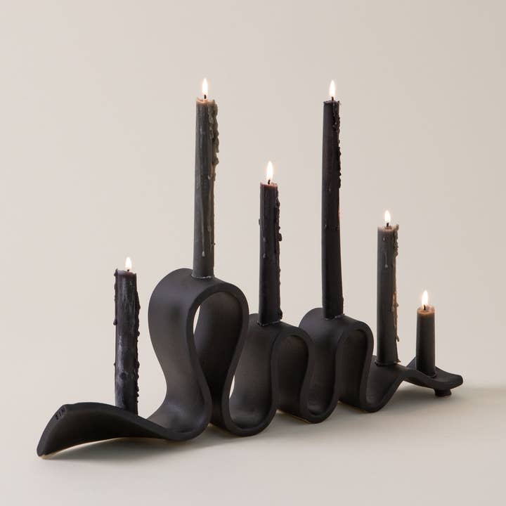 Virginia Sin – wholesale Candle holder – Weylyn Candelabra, Black