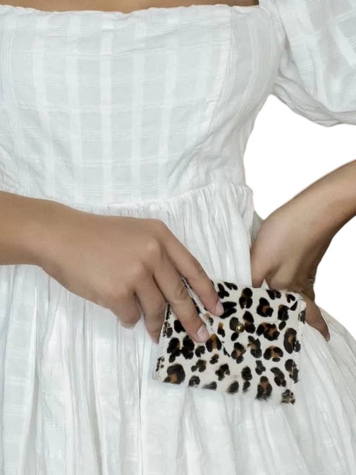 Ainsley Small Credit Card Wallet for wholesale by Charlie Leather