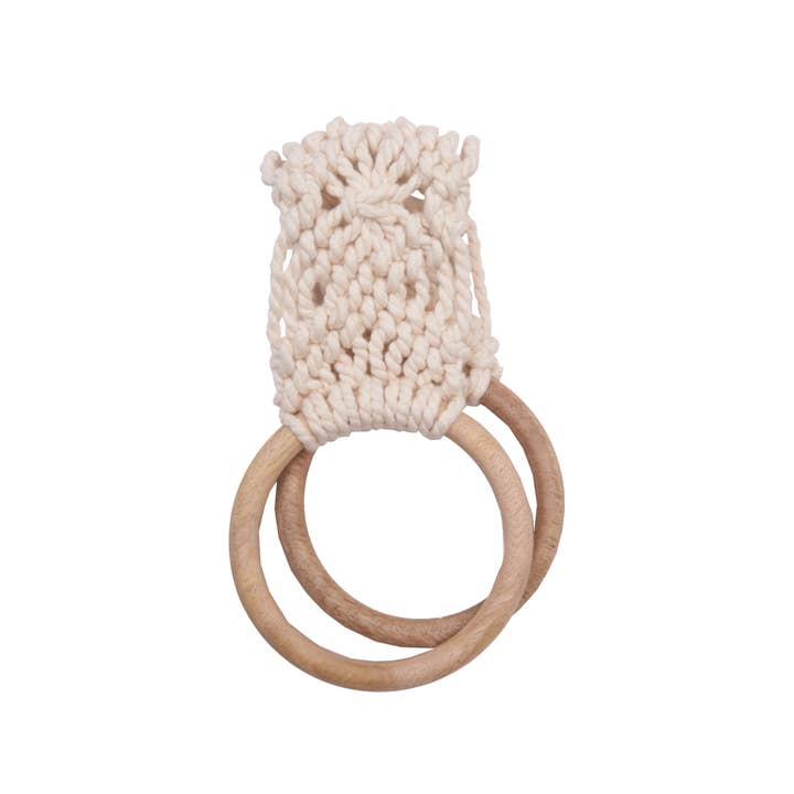 carol & frank - Wholesale Towel Holder - Kids - Macrame Kitchen Towel Holder