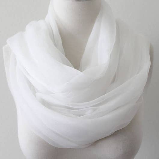 Wanderlust Global - Wholesale Sjaal - Dames - XLange zijden sjaal (dupatta)