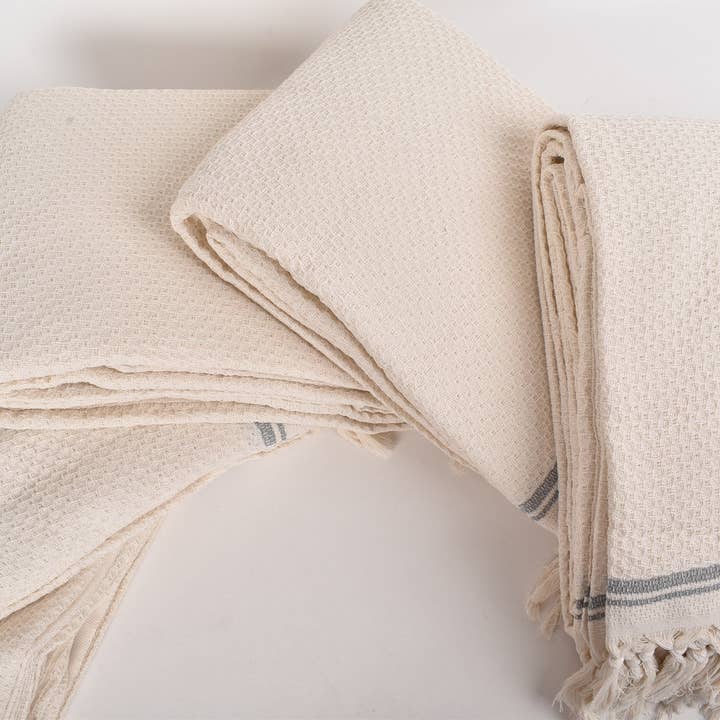 Organic Turkish Towels - Wholesale Throw Blanket - Turkish Throw Blanket, Cozy Handwoven Bedspread3