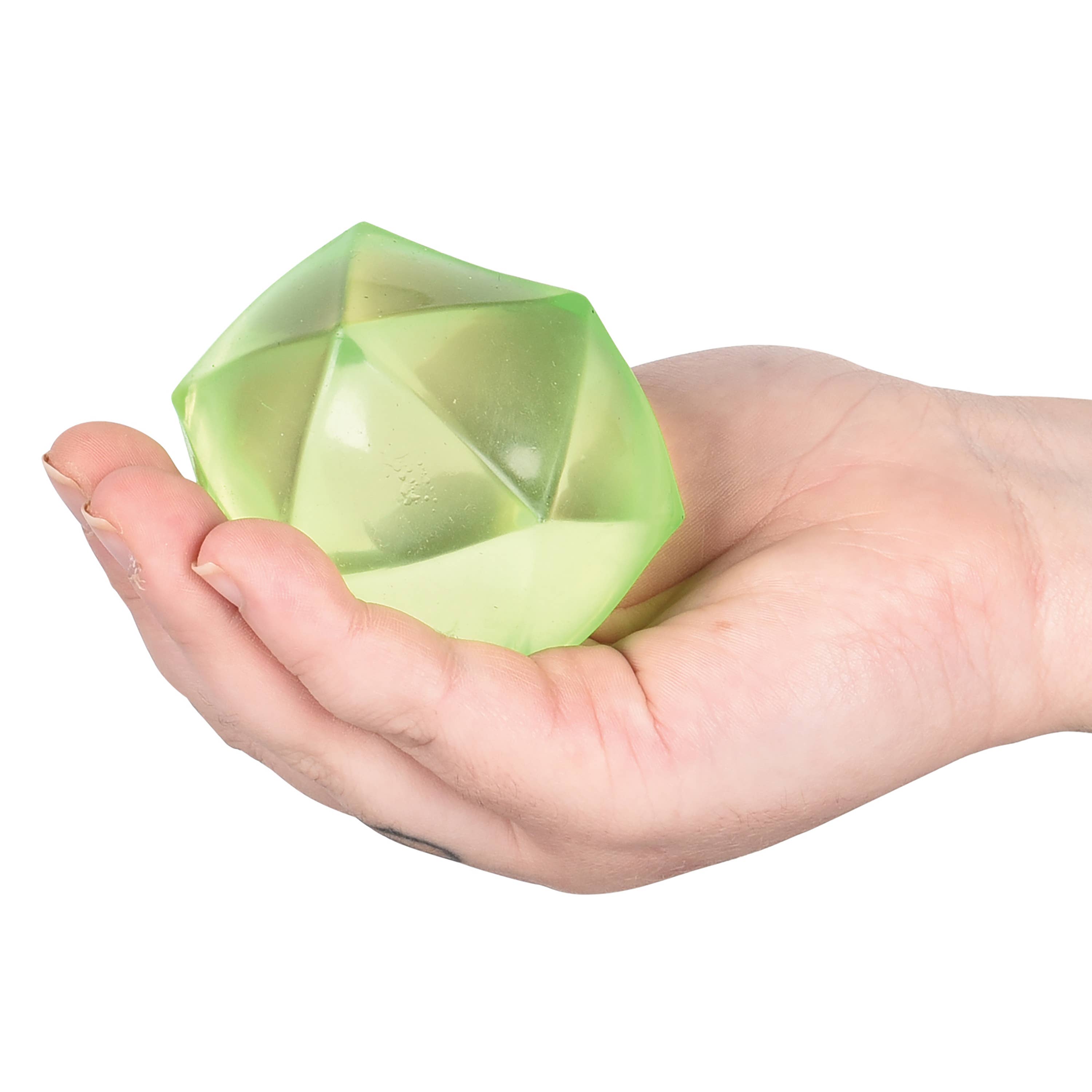 US Toy Company - Wholesale Squishy Toy - Kids & Baby - Geo Squish Sugar Ball 12-Unit Display20