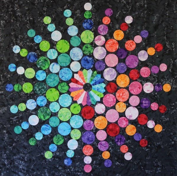 Free Bird Quilting Designs - Wholesale Craft sewing kit - 7. Radiating Circle Pattern10