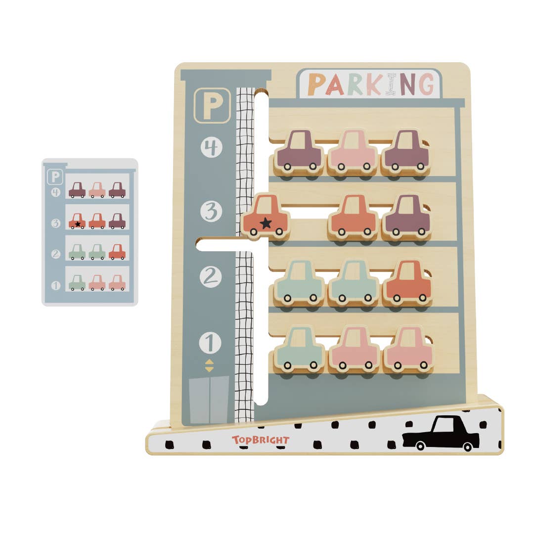 TOPBRIGHT GmbH - Wholesale Toy Set - Kids - Parking Challenge - Montessori6