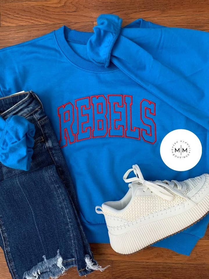 Spirit Wear Crewneck | Rebs for wholesale by Modern Magnolia