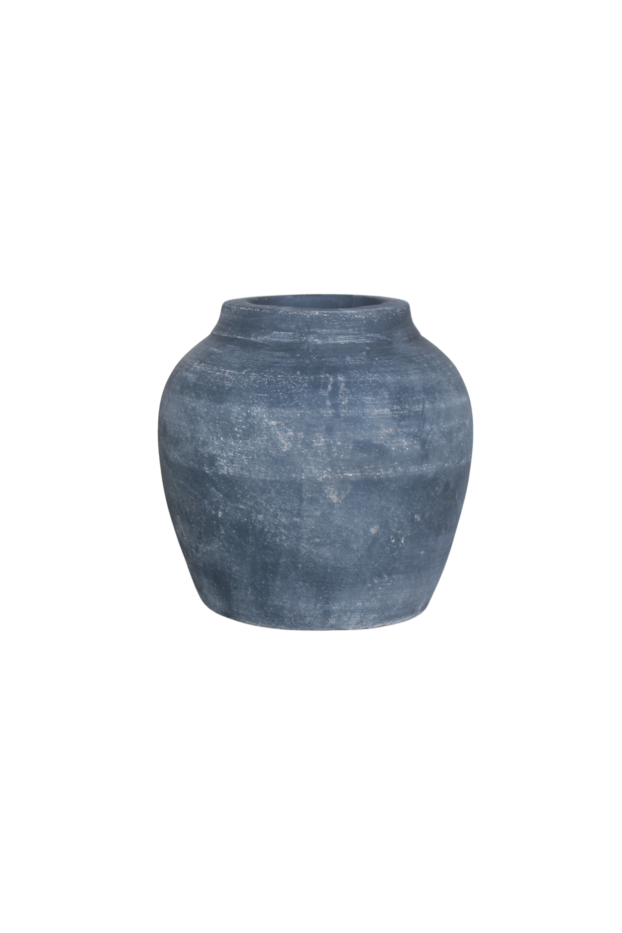 Luxe B Co - Wholesale Vase - Leon Black Wash Round Vase Small5