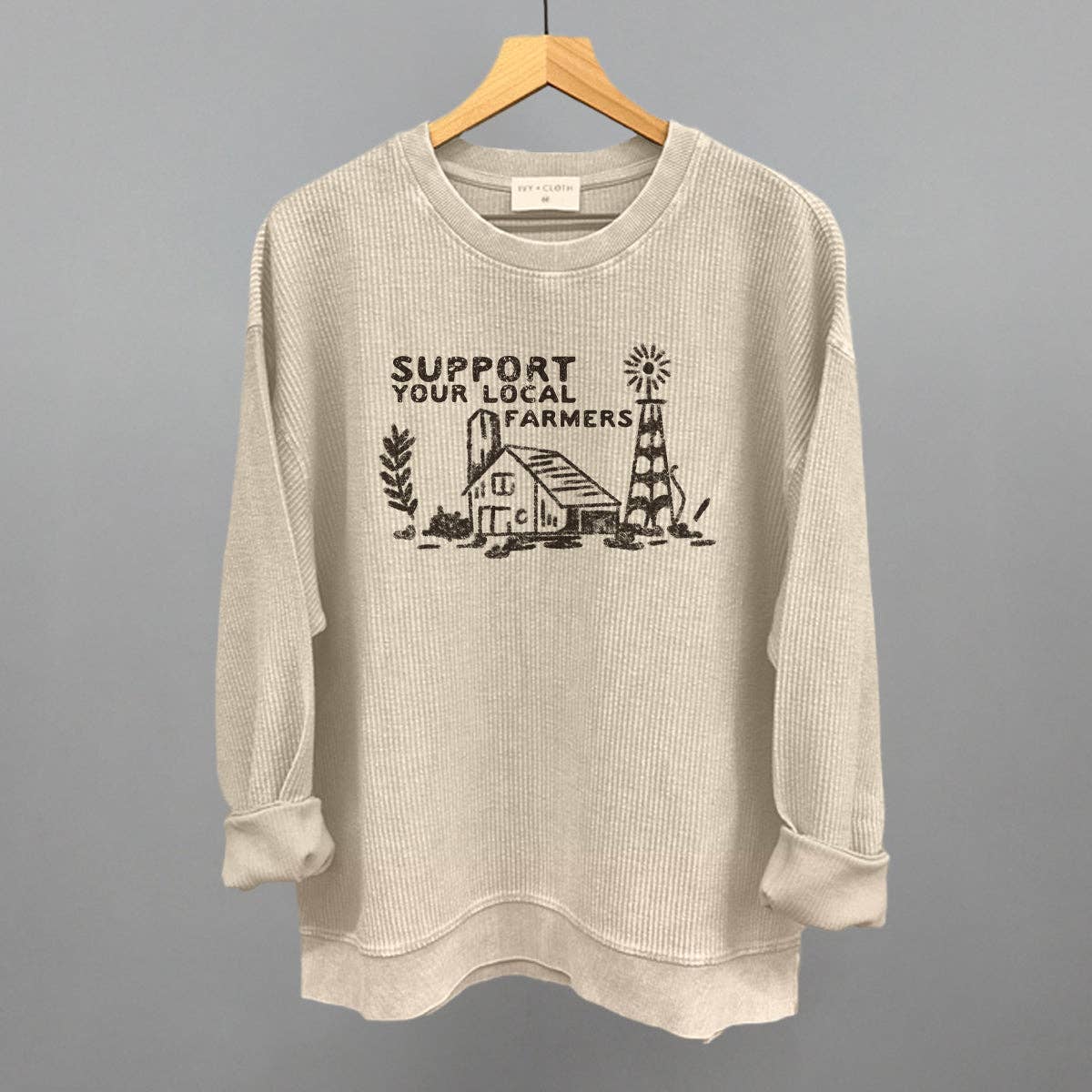 Ivy + Cloth - Vente Sweat-shirt à imprimés – femme - Soutenez vos agriculteurs locaux Barn Doodle7