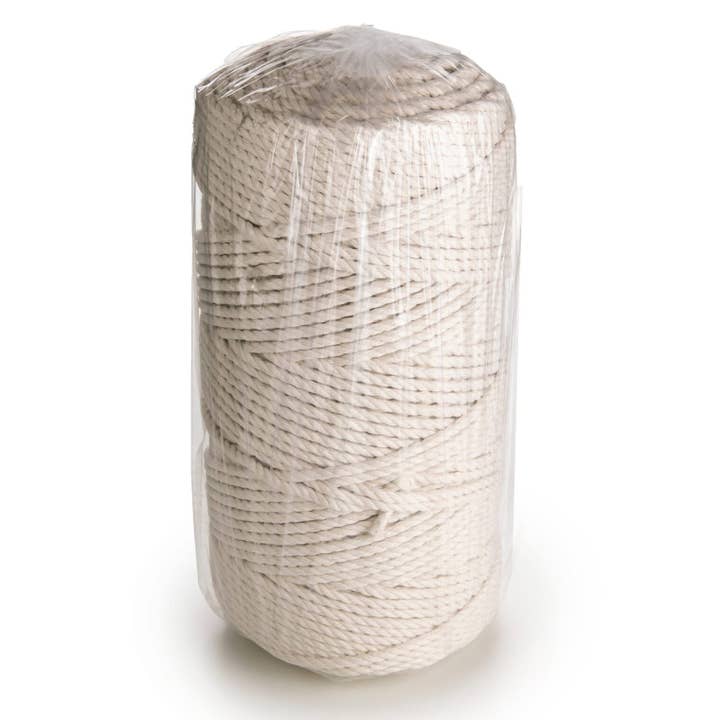 MB Cordas - Wholesale Yarn - 5MM 3 Strand Twisted Macrame Cotton Rope 240m NATURAL 2kg macrame rope4