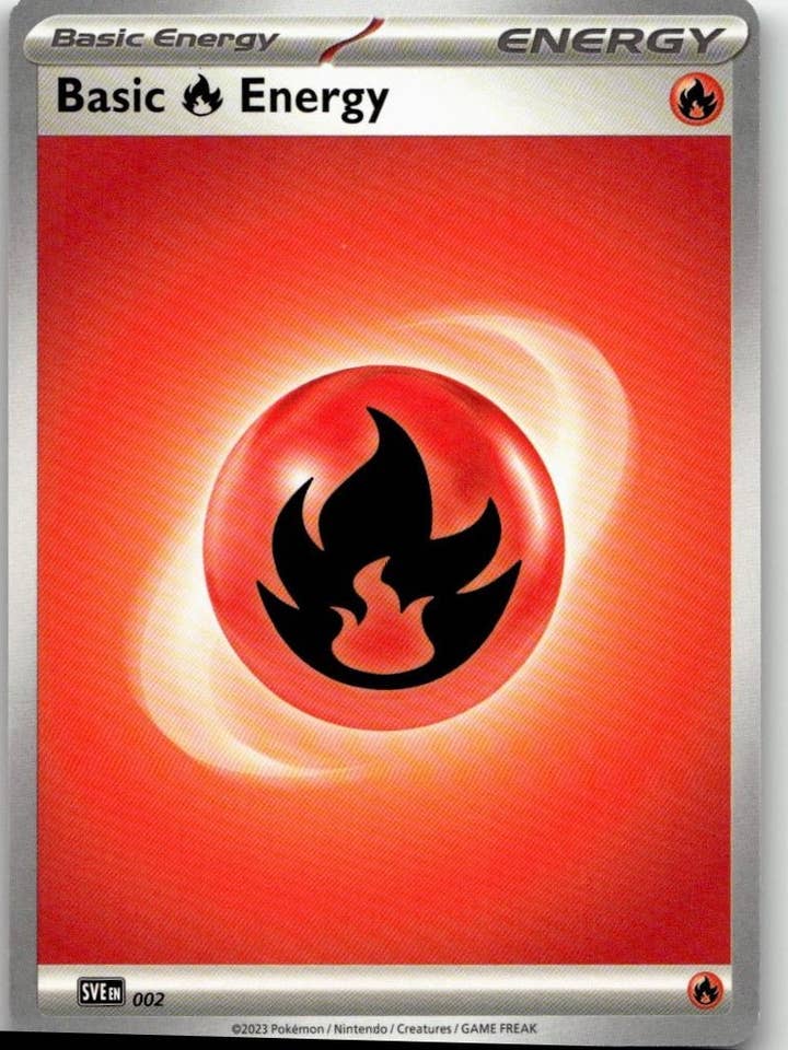 Pokémon SV01: Scarlet & Violet Basisset - Basis Vuurenergie #002 voor wholesale door Chronic Cards