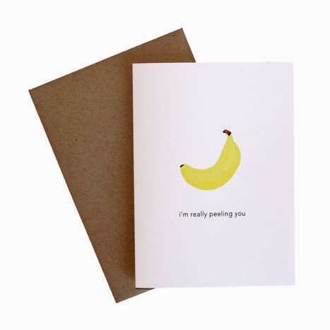 Really Peeling You for wholesale by Cabbage Paper Goods
