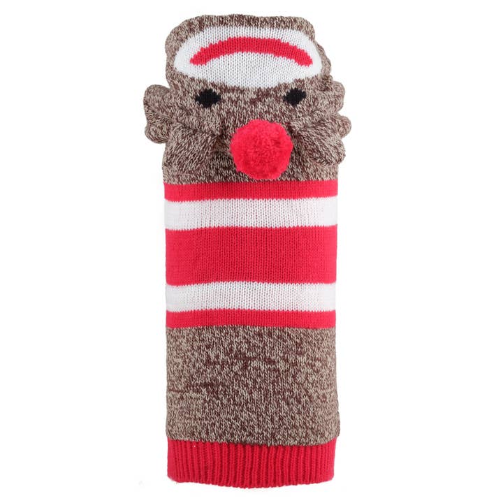 Red Sock the Monkey Hoodie for wholesale on Faire