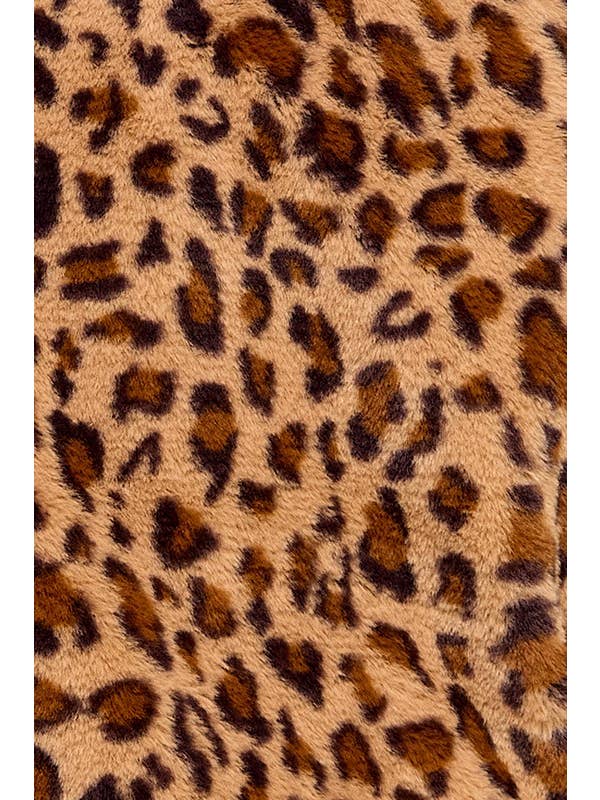 JACKET01 LEOPARD PRINT FAUX FUR JACKET for wholesale on Faire8