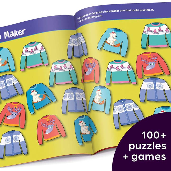 Highlights for Children - Wholesale Coloring & Activity Book - Kids & Baby - Winter Puzzles3