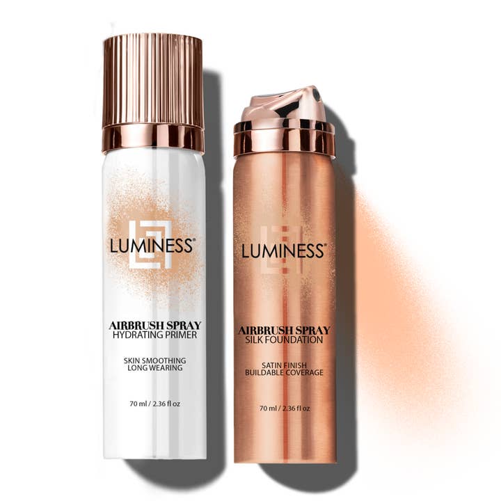 LUMINESS - Wholesale Face Makeup Primer - Airbrush Spray Silk Foundation & Hydrating Primer Kit31