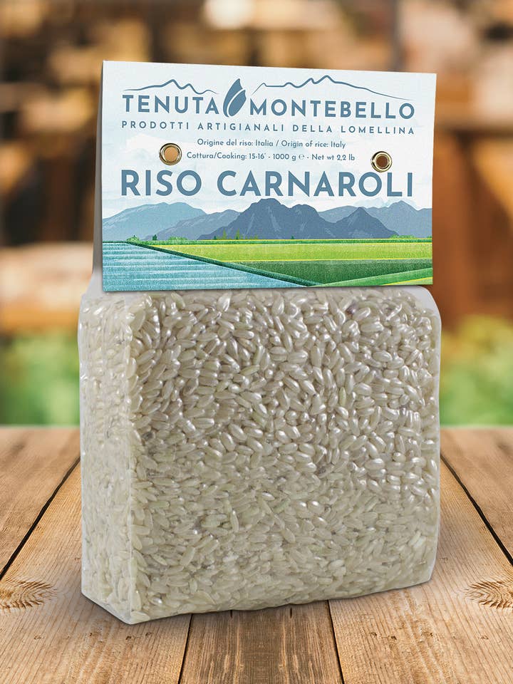 Carnaroli-Reis 0,5 kg Vakuumverpackt für den Großhandel von Cascina Alberona