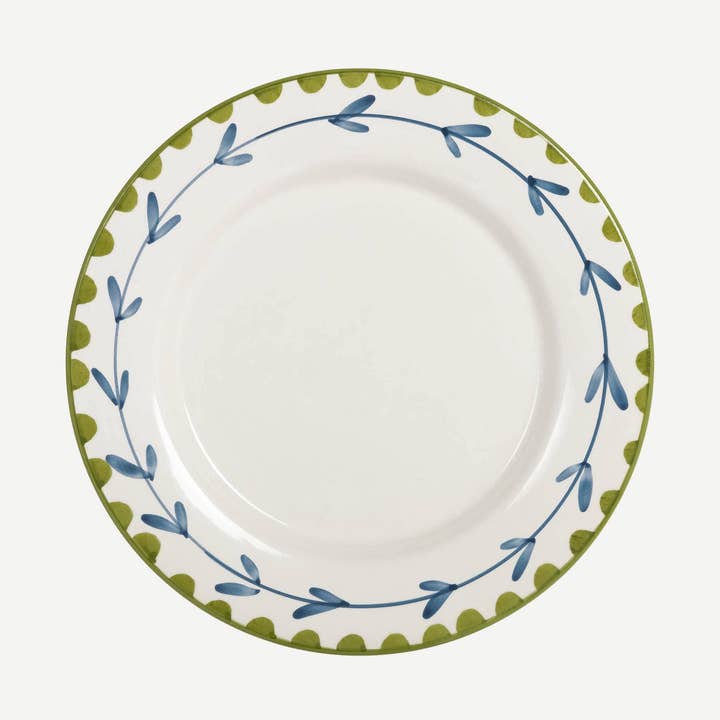 Valsa Home - Wholesale Dinner Plate - Banana Dinner Plate - WS0