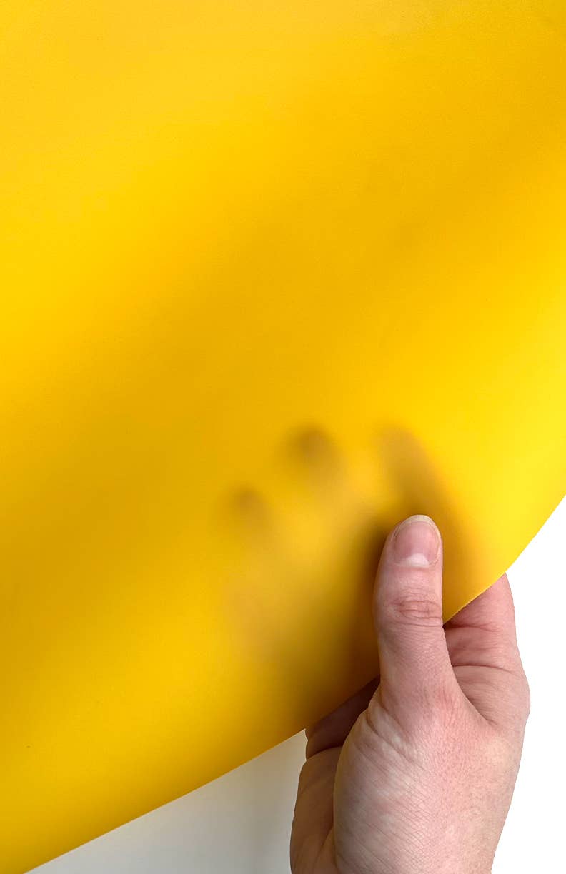 Sassafras Lane Designs - Wholesale Craft Supplies - Yellow Jelly Vinyl - 18in x 53in Roll0