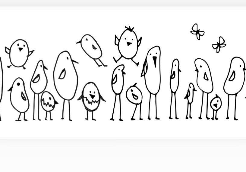 PriyaOriginalsArt - Wholesale Washi Tape - Washi tape - Strange Birds2