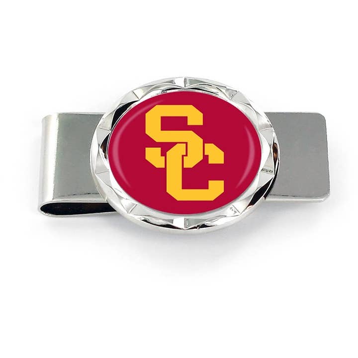 Pince à billets taille diamant NCAA USC Trojans pour la vente par Aminco USA