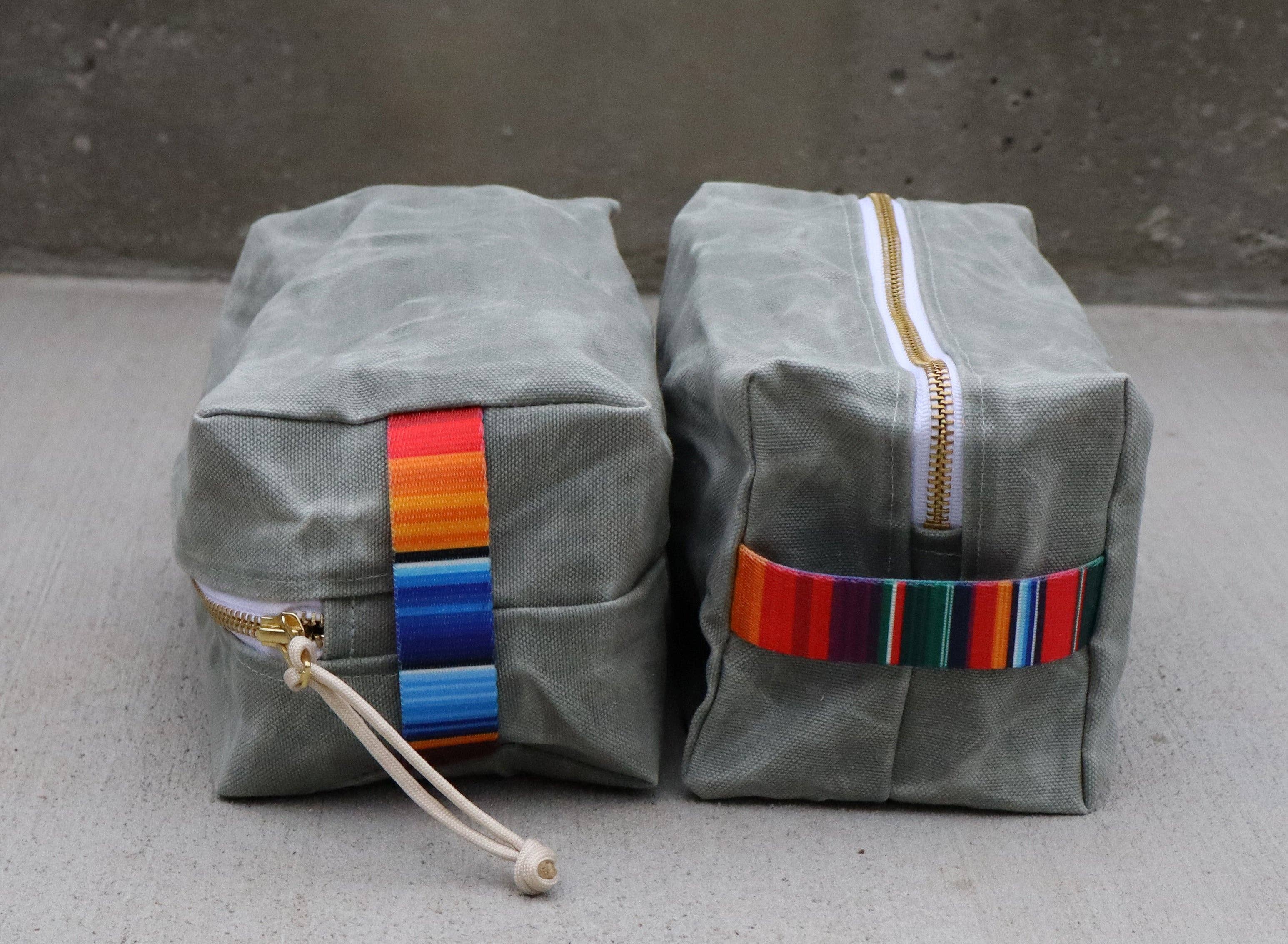 Newton Supply Co - Wholesale Toiletry Bag - Unisex - waxed canvas dopp kit7