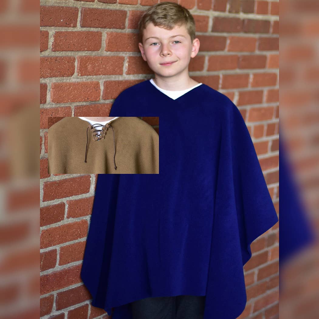 Swanque - Wholesale Cape - Kids - Non Fringed Laced Mantoque - Kids1