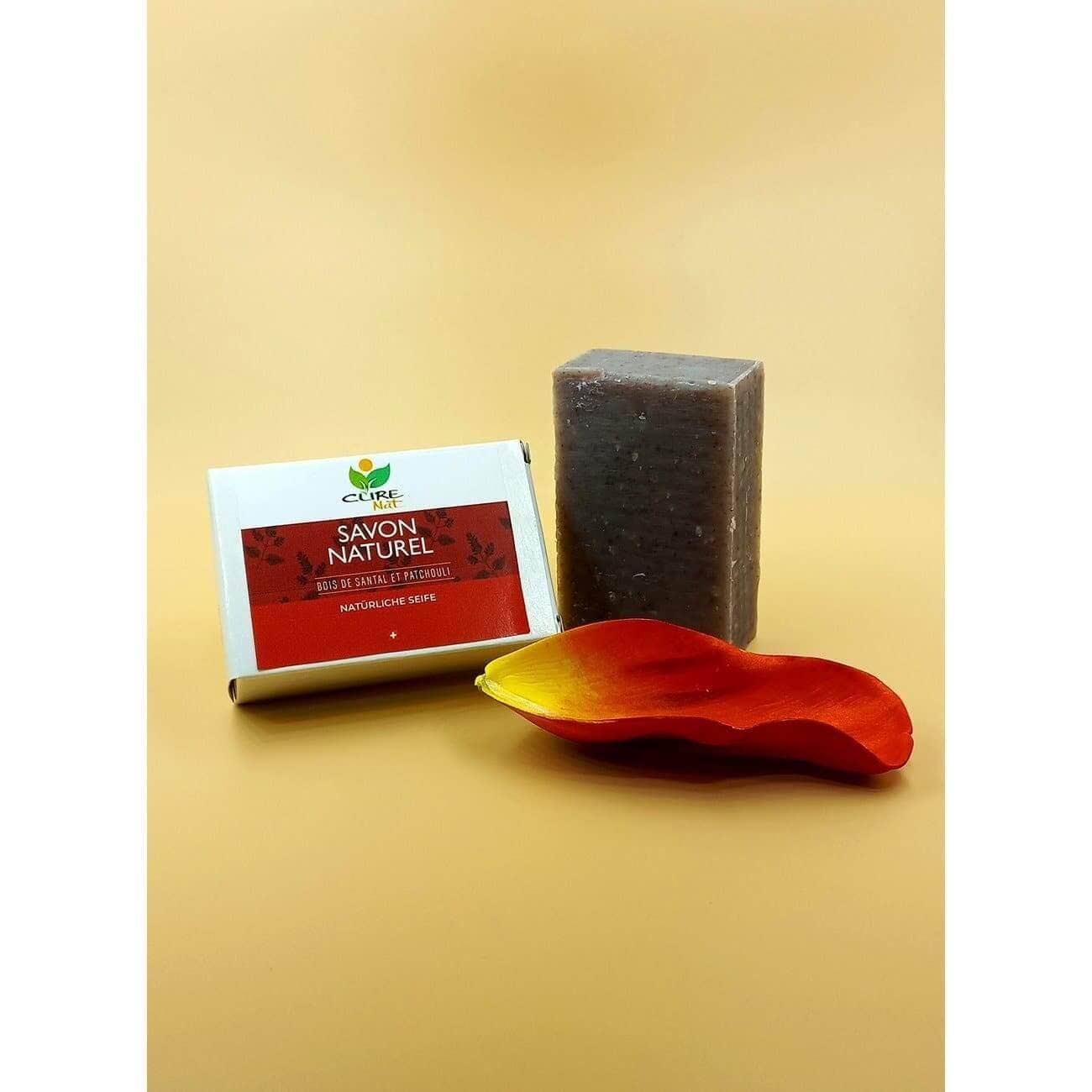 CureNat - Wholesale Bar Soap - Savon Bois de Santal et Patchouli0
