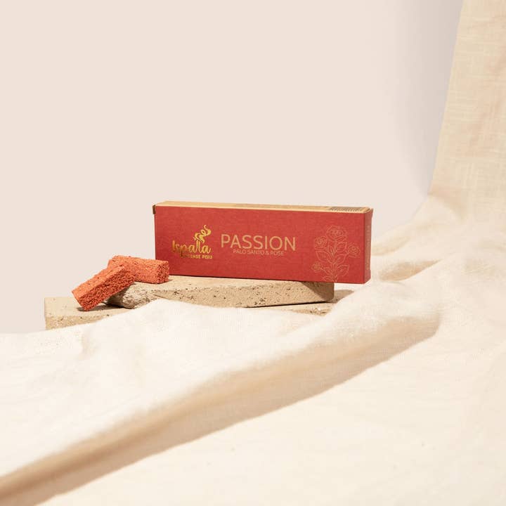 Passion - Palo Santo & Roses Incense Tablets for wholesale by Haus of Incense