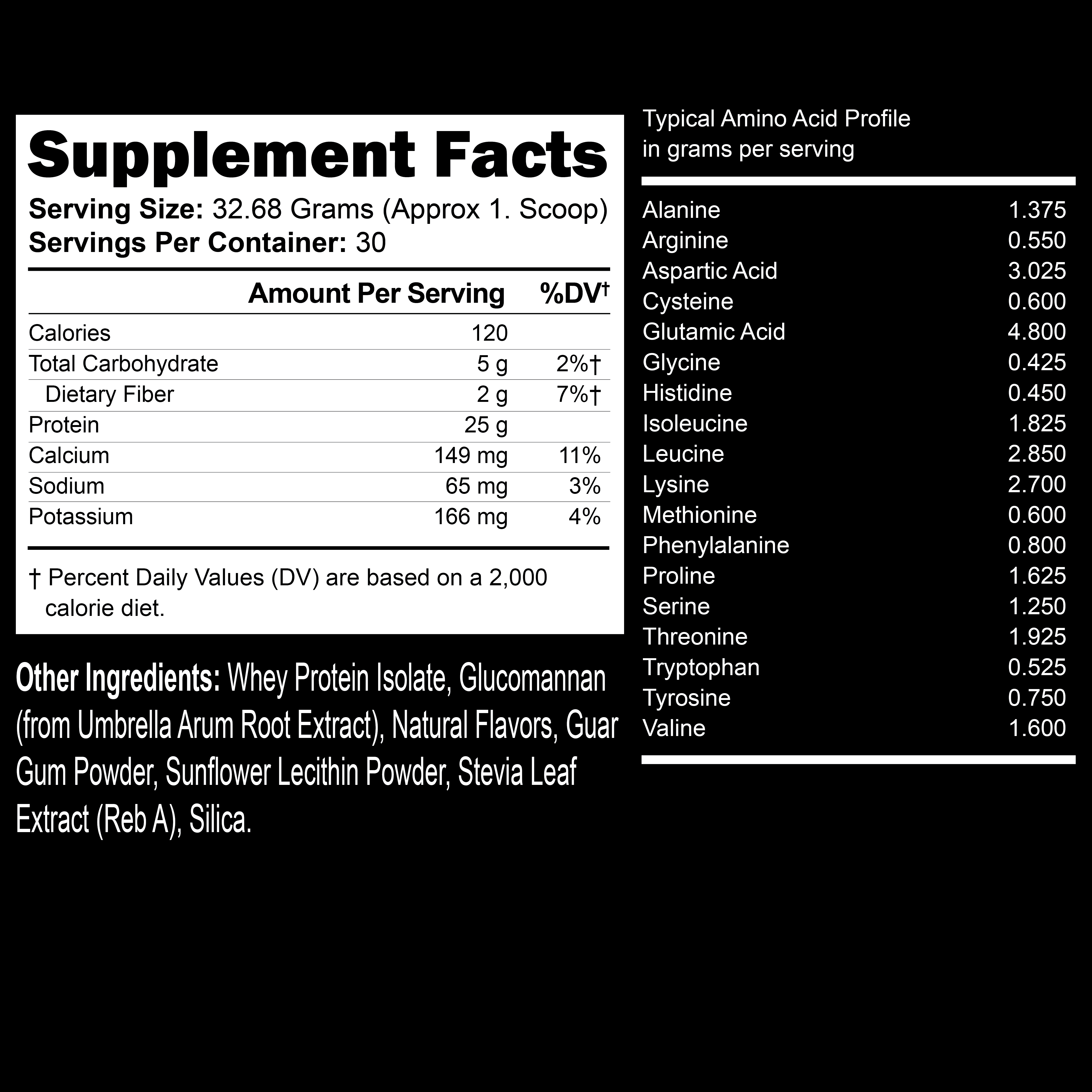 Fresh Field Performance and Nutrition - Vendita all'ingrosso Proteine/superfood in polvere - Polvere di proteine del siero di latte (vaniglia)3