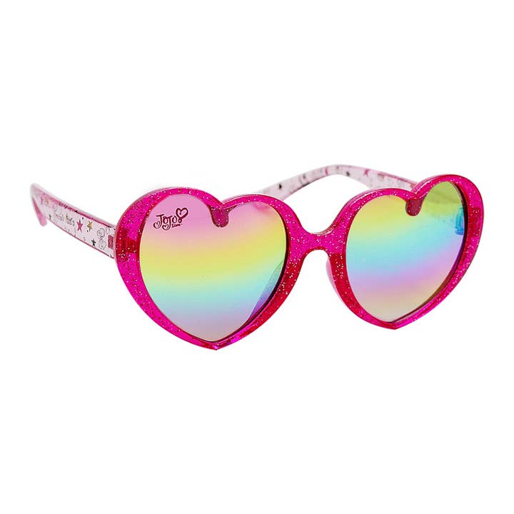 H2W dba Sun-Staches - Wholesale Sunglasses - Kids - Officially Licensed Kids Arkaid JoJo Siwa Heart Sunglasses