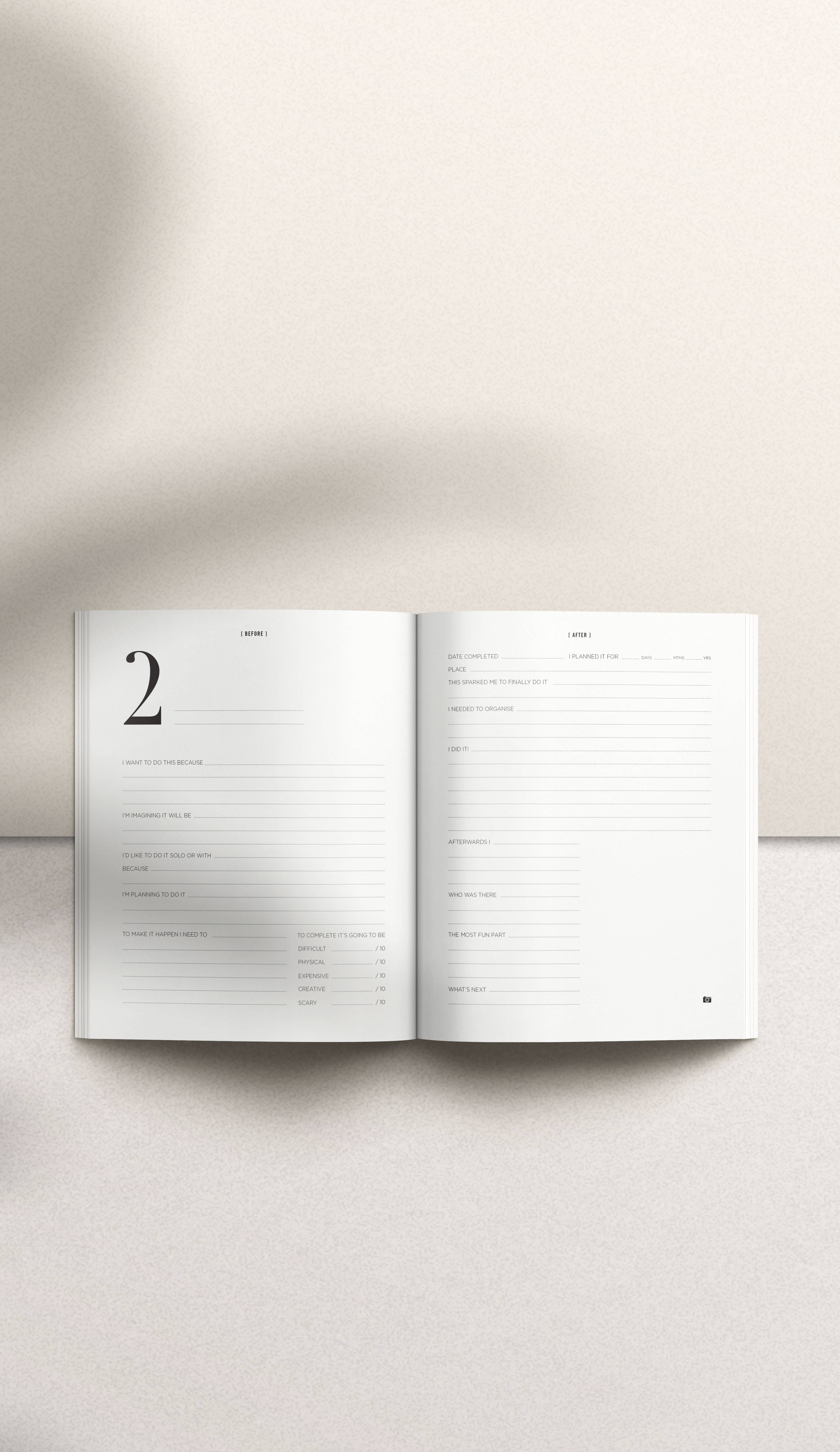 Axel & Ash - Wholesale Journal/Diary - My Bucket List Oat Journal/Diary7