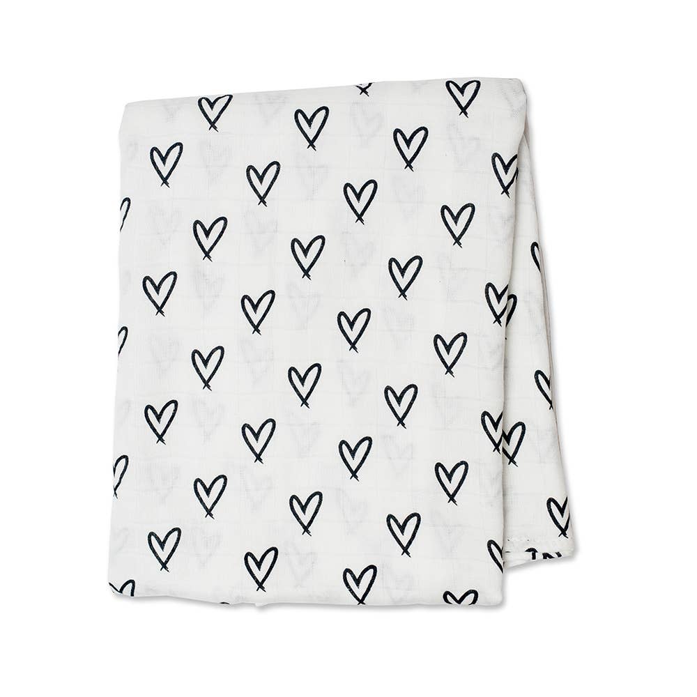 Lulujo Baby - Wholesale Swaddle - Baby - Muslin Bamboo Swaddle Blanket – Messy Hearts2