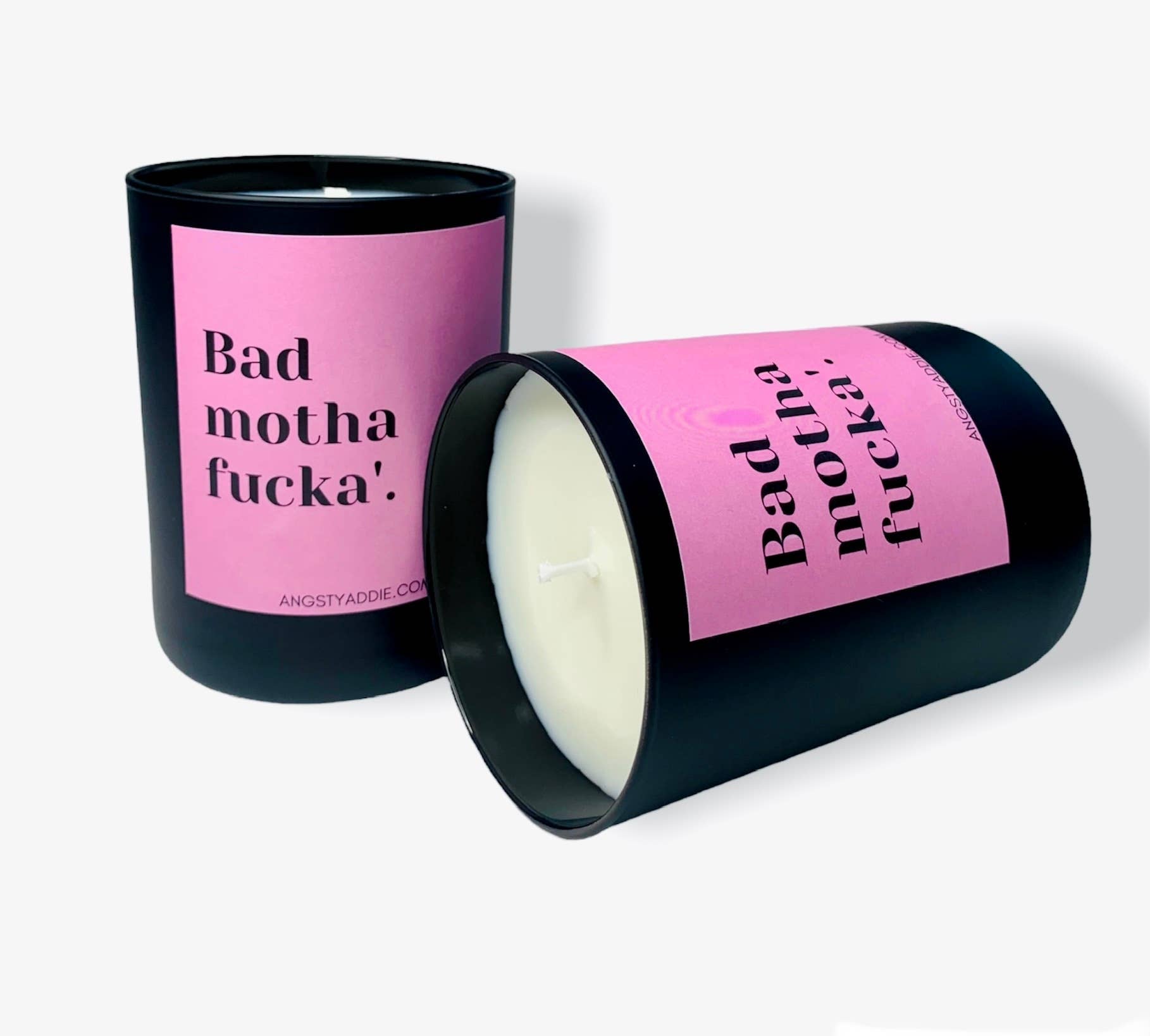 Angsty Addie - Vente Bougie en bocal - Bougie amusante pour maman pour la fête des mères, cadeau pour maman badass, 14 oz1