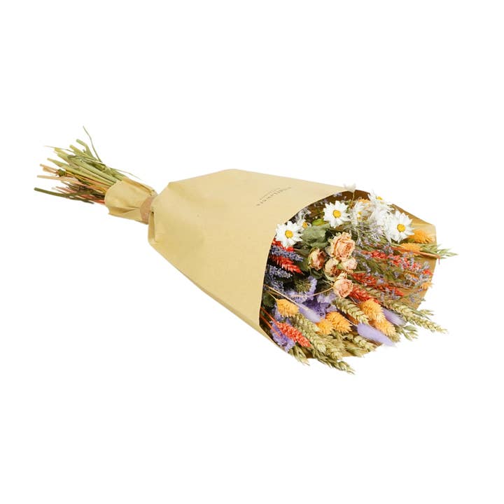 Wildflowers by Floriette - Wholesale Dried/Pressed Flowers - Dried Flowers - Field Bouquet Lavender Peach