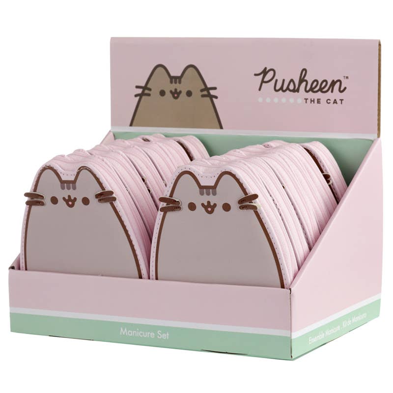 Puckator EU - Wholesale Nailcare Set - Pusheen the Cat Shaped 5 Piece Manicure Set4