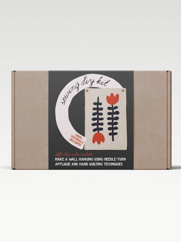 Nordiske blomster diy-sykit for engroshandel hos it's all in the stitch