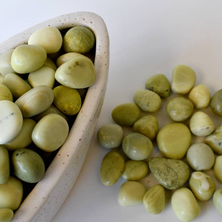 Soothing Crystals - Wholesale Spiritual Stone/Crystal - Serpentine Tumbled Stones Healing Stones 100G to 1KG3