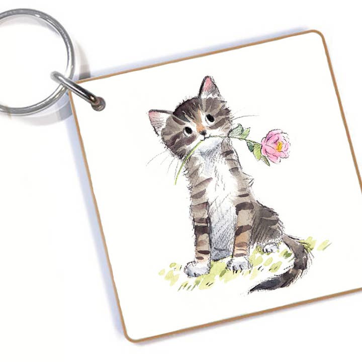 Paper Shed Design Ltd – Großhandel Schlüsselanhänger – Unisex – SCHLÜSSELANHÄNGER-PAKET — 12 Designs — 72 Schlüsselanhänger mit KOSTENLOSEM STÄNDER