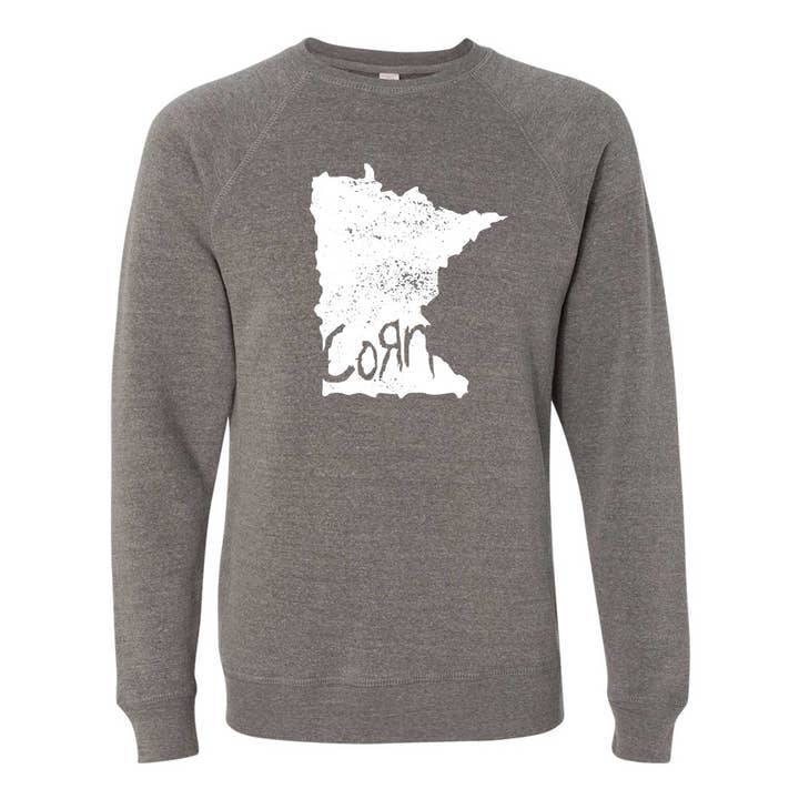 Corn Rock Band Minnesota Crewneck Sweatshirt for wholesale by Minnesota Awesome