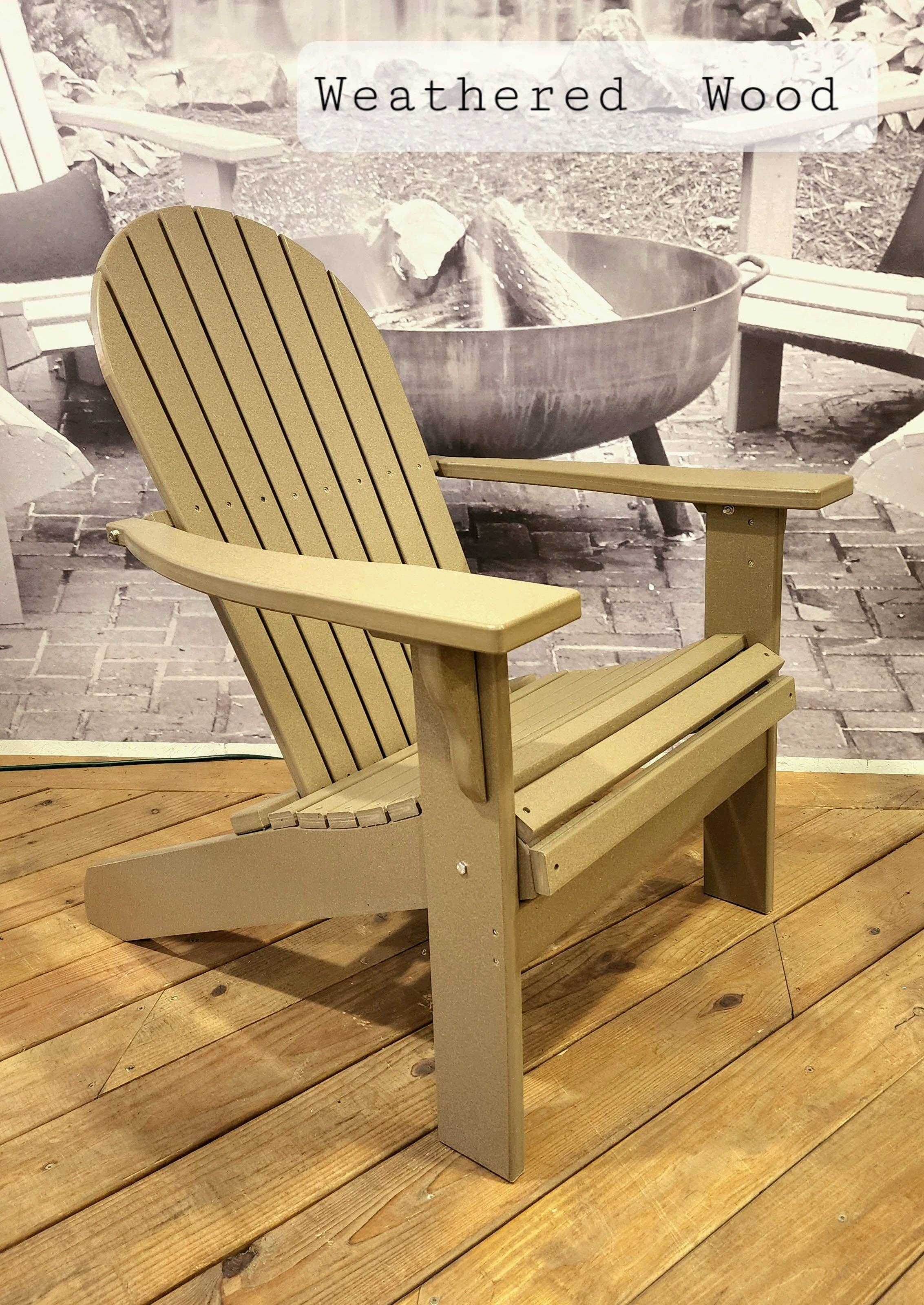 Evergreen Patio - Wholesale Adirondack Chair - Deluxe Tall and Wide Poly Adirondack Chair76