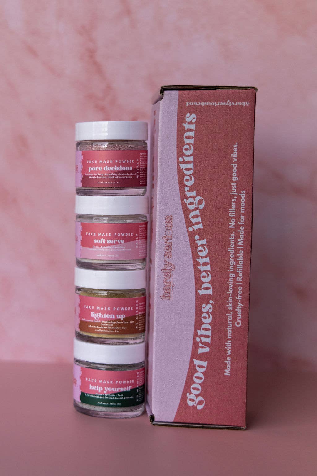 Barely Serious - Wholesale Skincare Face Mask - Face Mask Flight | Holiday Gift7