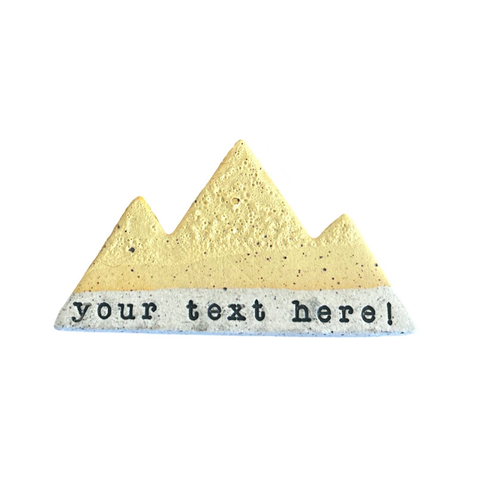 Mountain Bound Pottery - Wholesale Magnet - Customizable Mountain Magnet- MADE TO ORDER12