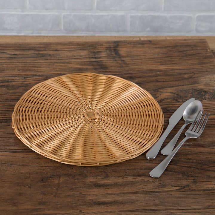 Willow Group - Wholesale Placemat - 12" Round Woven Placemats Indoor / Outdoor for Summer1
