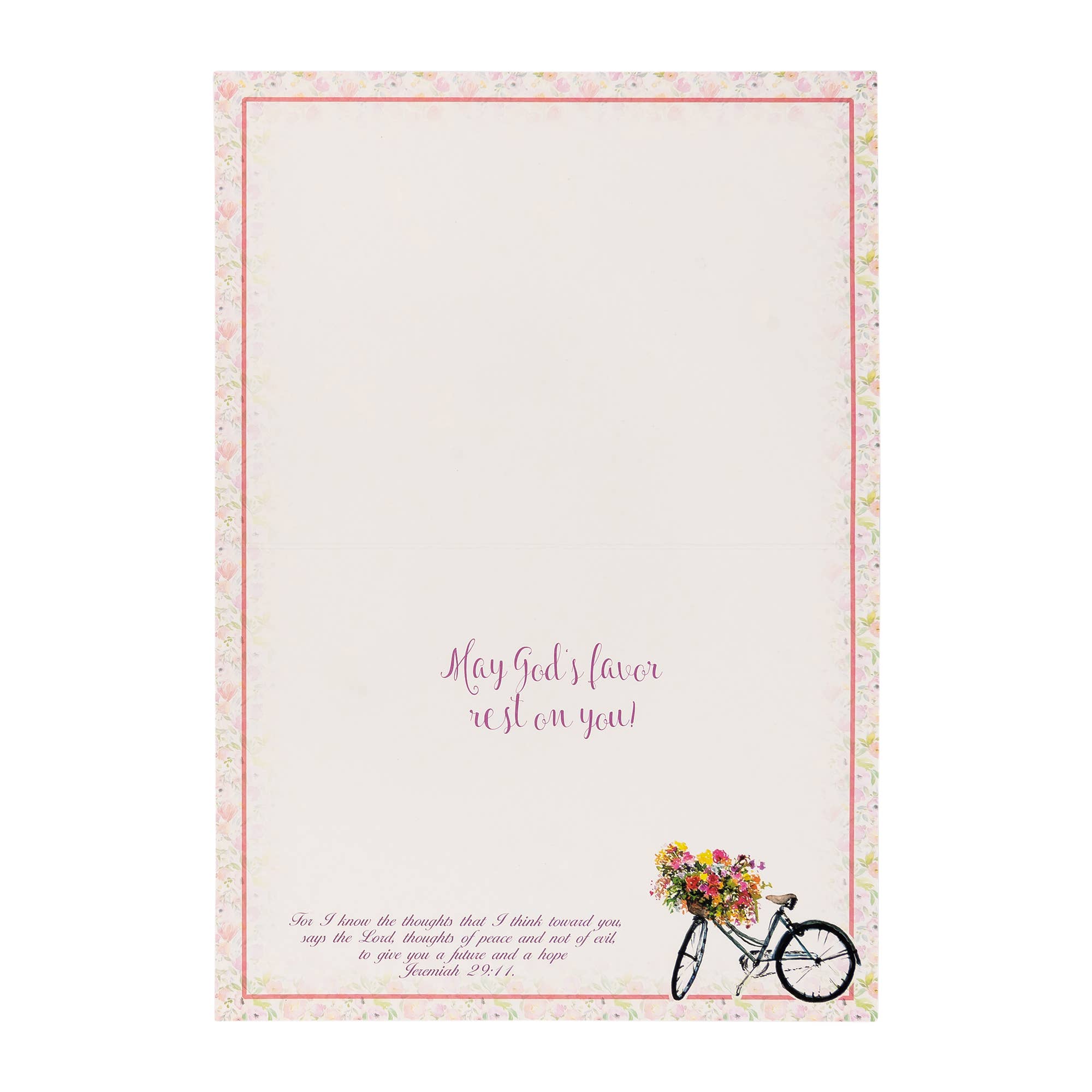 Divinity Boutique - Wholesale Thinking of You Card - Single Cards: Thinking of You, Jeremiah 29:11 (Set of 6)2