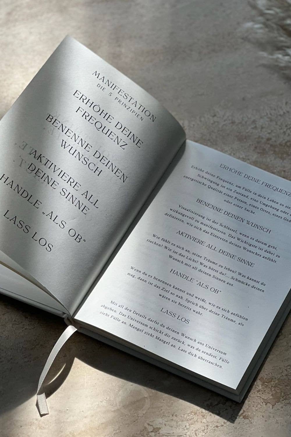 sand THE LIFE BARN Manifestation Journal English for wholesale on Faire7