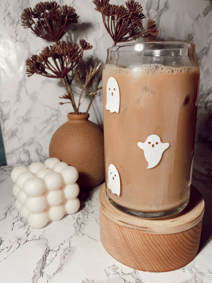 Bierblikje Ghost Glass voor wholesale door Sidney Creates