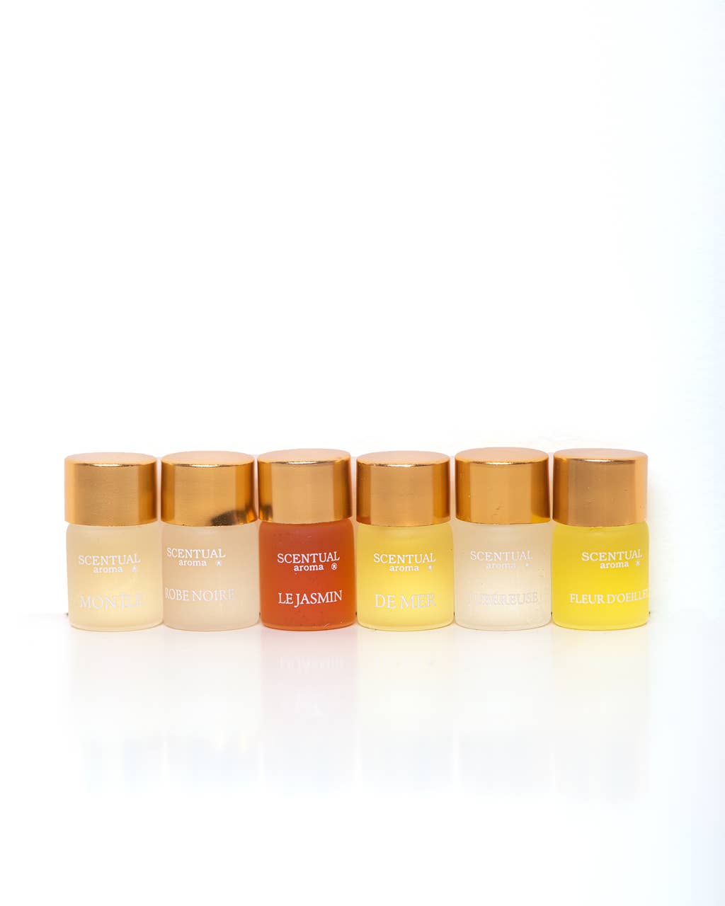 Scentual Aroma® Skincare - Wholesale Retailer sample – Beauty & wellness - Botanical Perfume Oil Sampler